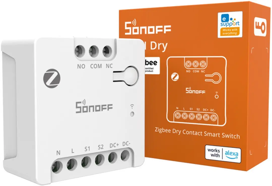 Sonoff MINI-ZBD Zigbee 3.0 Droog Contact Relais