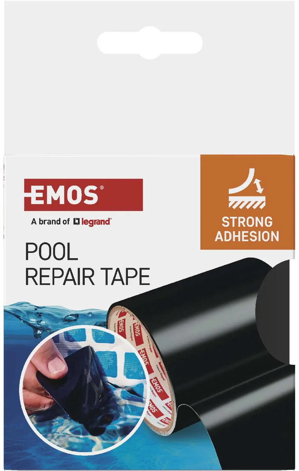 EMOS F6110 Reparatietape Zwembaden - 1m x 100mm - Zwart - afbeelding 6 van 6