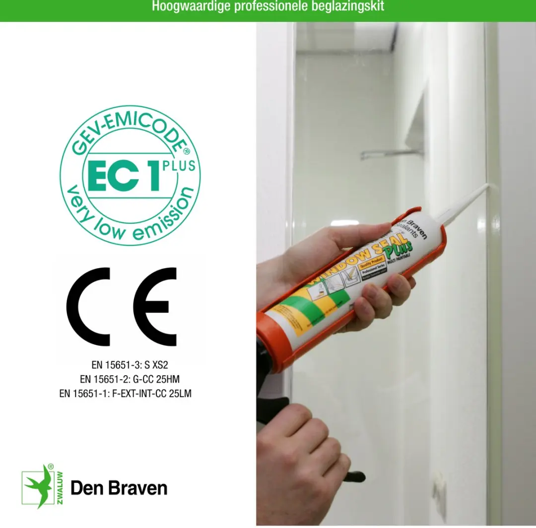 Zwaluw Windowseal Plus 310ml Wit - afbeelding 3 van 6