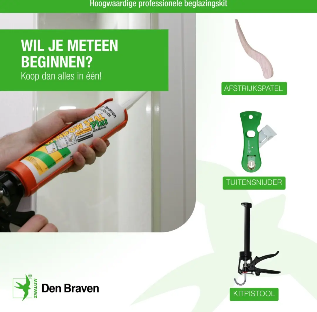 Zwaluw Windowseal Plus 310ml Wit - afbeelding 5 van 6