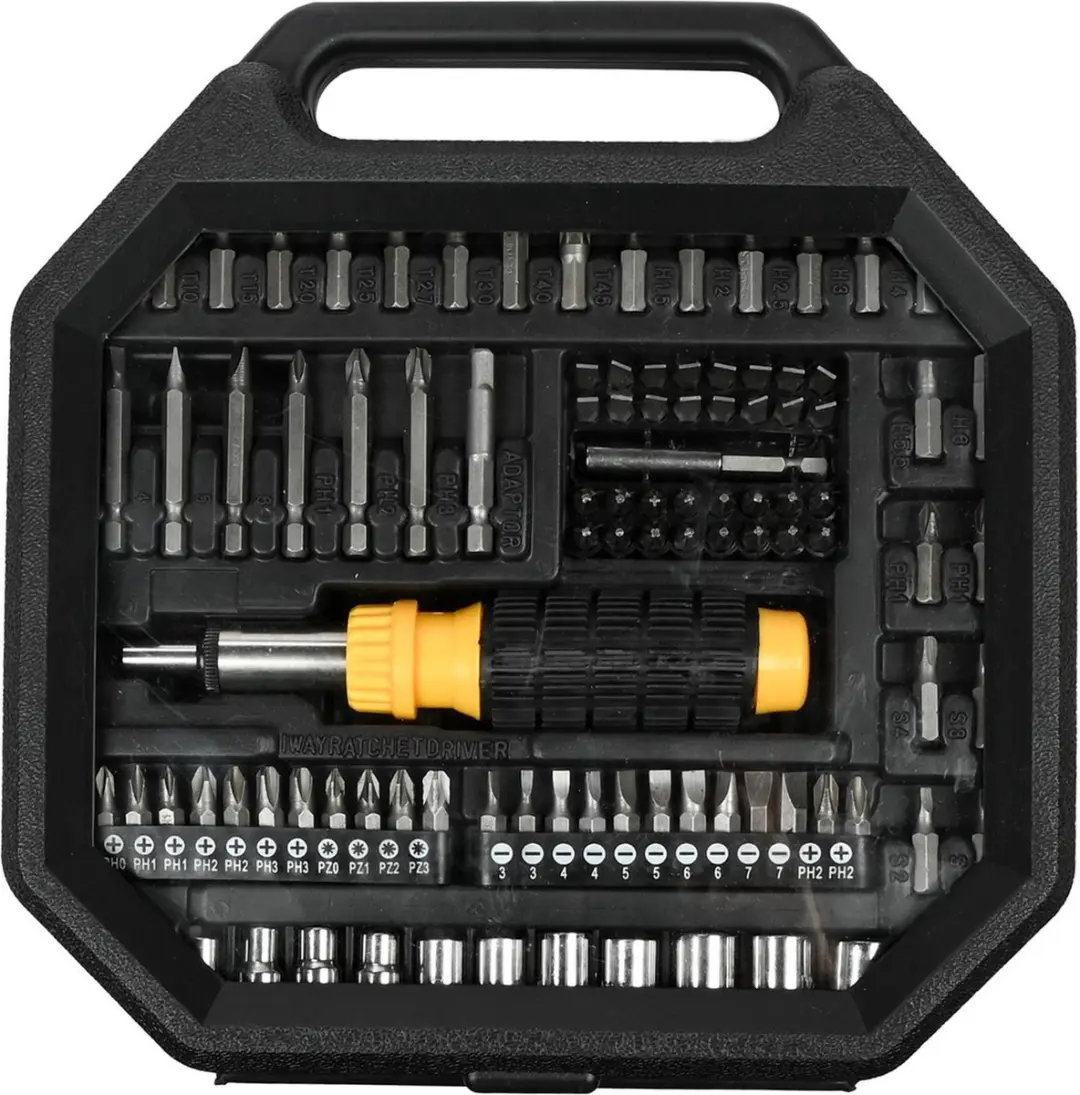 Benson Compacte schroevendraaier- en doppen set