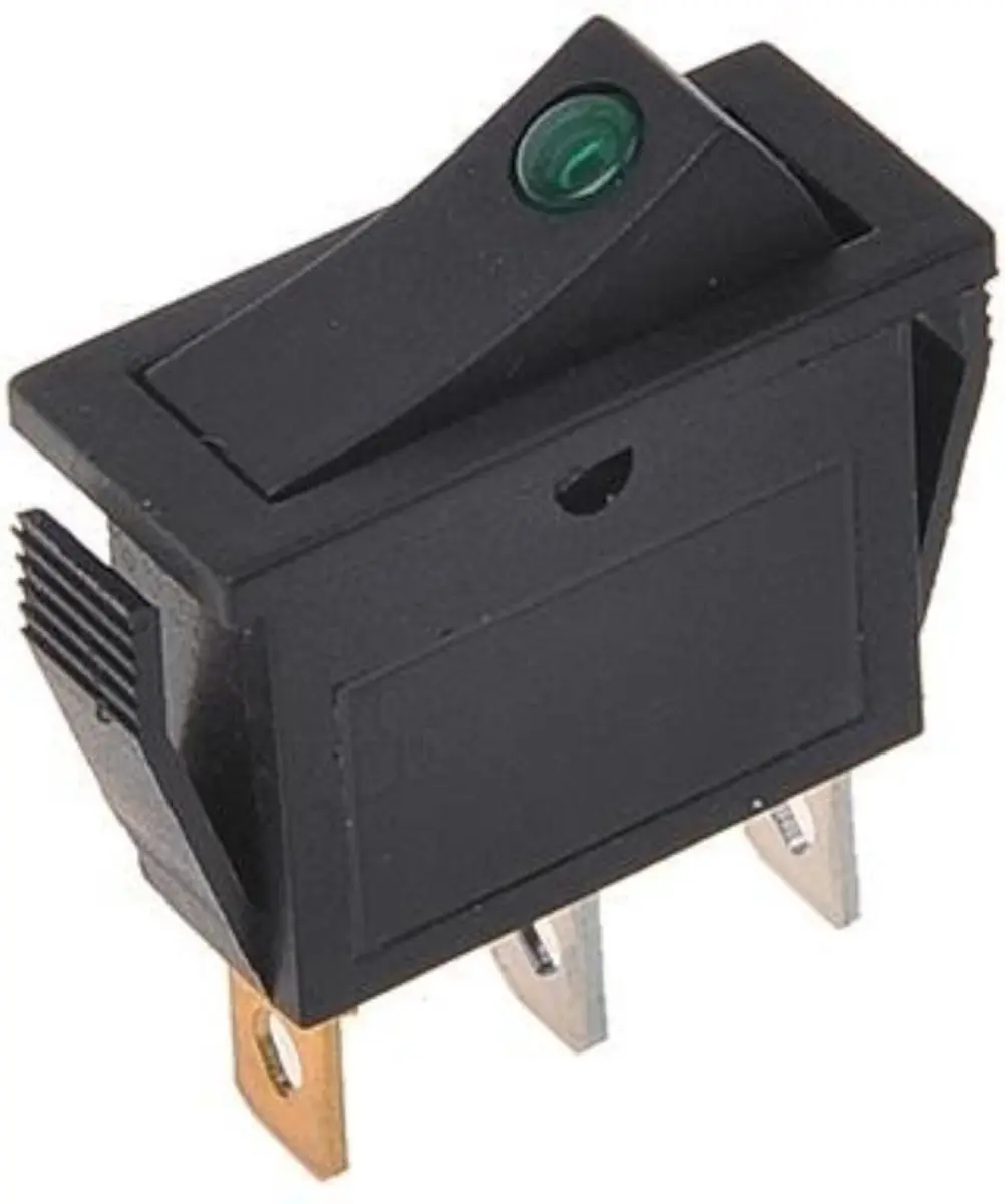 ProPlus Wipschakelaar LED Groen 12V / 24V