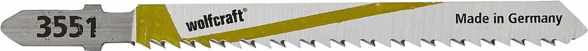 Wolfcraft Decoupeerzaagblad HCS T-schacht 3551000 - 2 Stuks