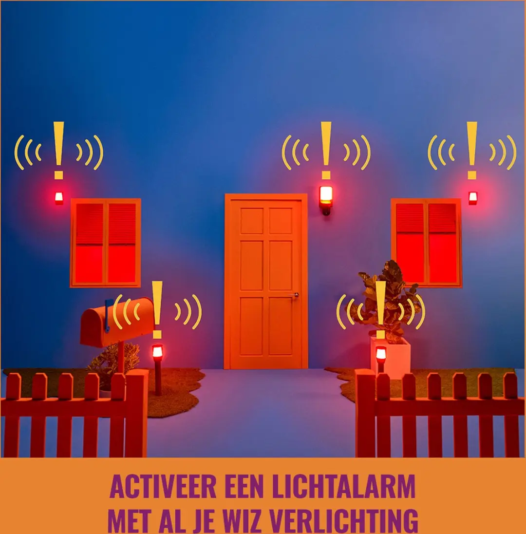 WiZ Security 929003283901 Buitenlamp met Camera - Zwart - afbeelding 6 van 6