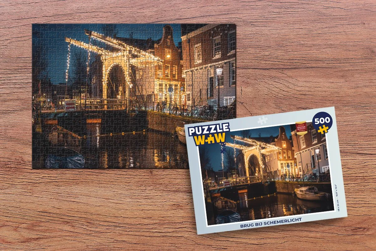 PuzzleWow Legpuzzel 500 Stuks - Multicolor