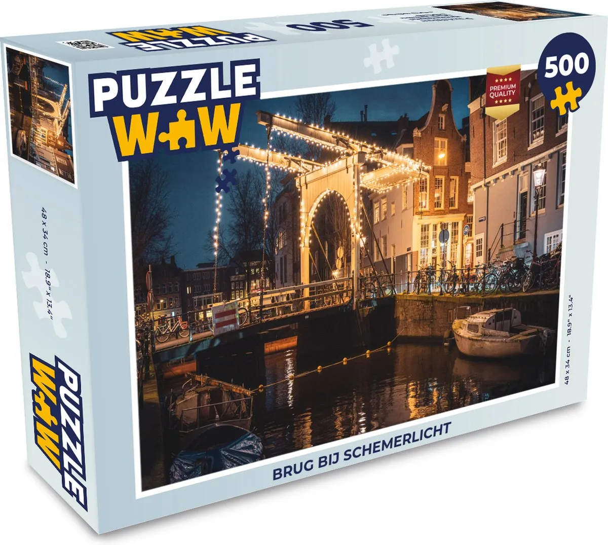 PuzzleWow Legpuzzel 500 Stuks