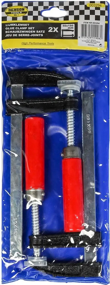 Benson Lijmklemset 15 cm - Set van 2 - afbeelding 2 van 6