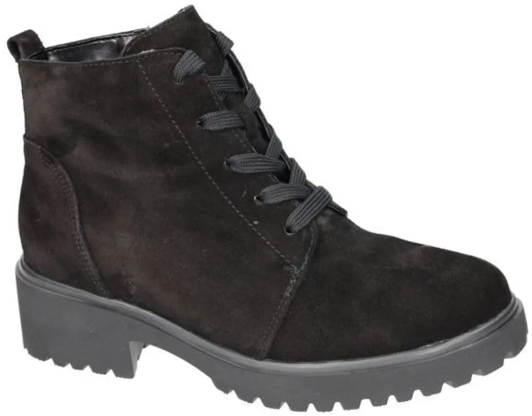 Dames Veterschoenen Waldlaufer Luise 716807-195-001 Zwart