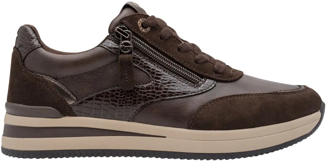 Tamaris Comfort Essentials Dames Sneakers - Mocca - afbeelding 6 van 6