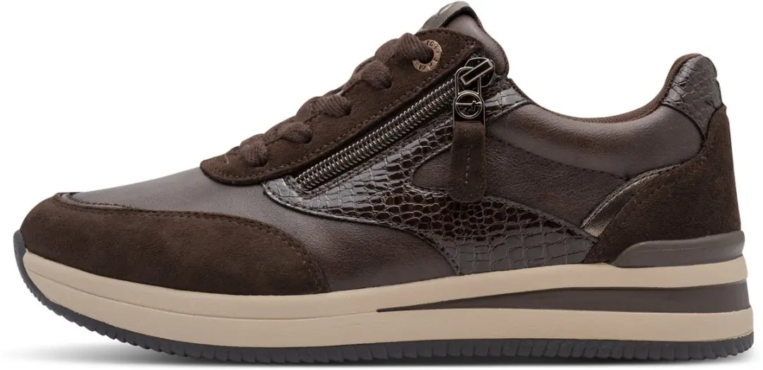 Tamaris Comfort Essentials Dames Sneakers - Mocca - afbeelding 4 van 6
