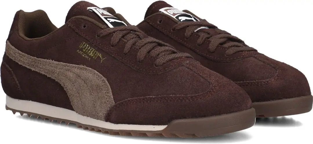 PUMA Arizona SD Sneakers Dames - Bruin - Maat 36 - afbeelding 3 van 6