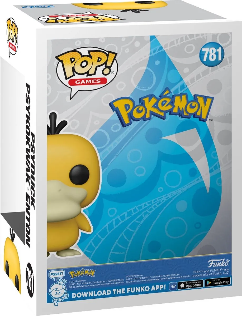 Funko Pop Games Pokémon Psyduck #781 - Multi