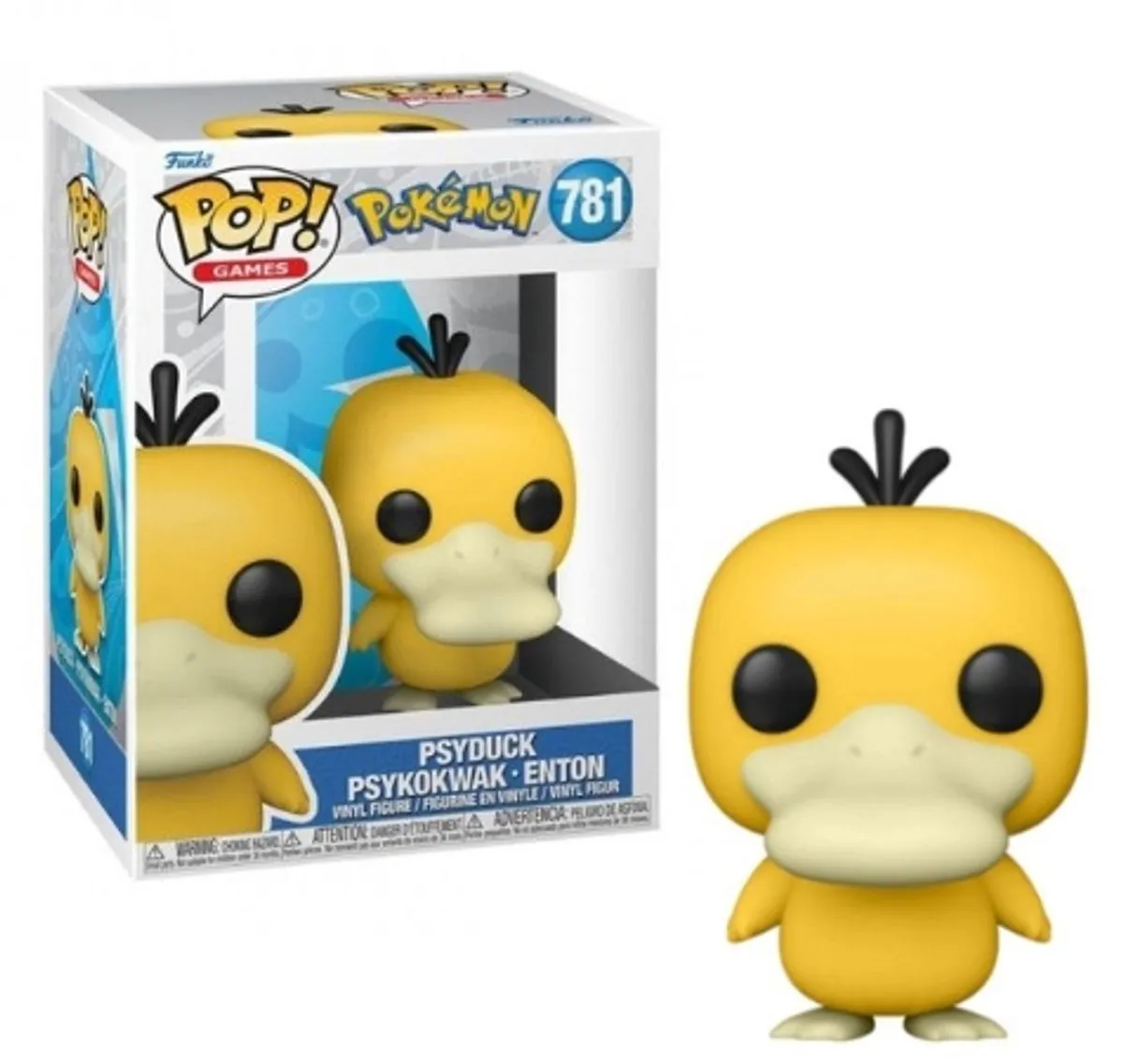 Funko Pop Games Pokémon Psyduck #781 - Multi