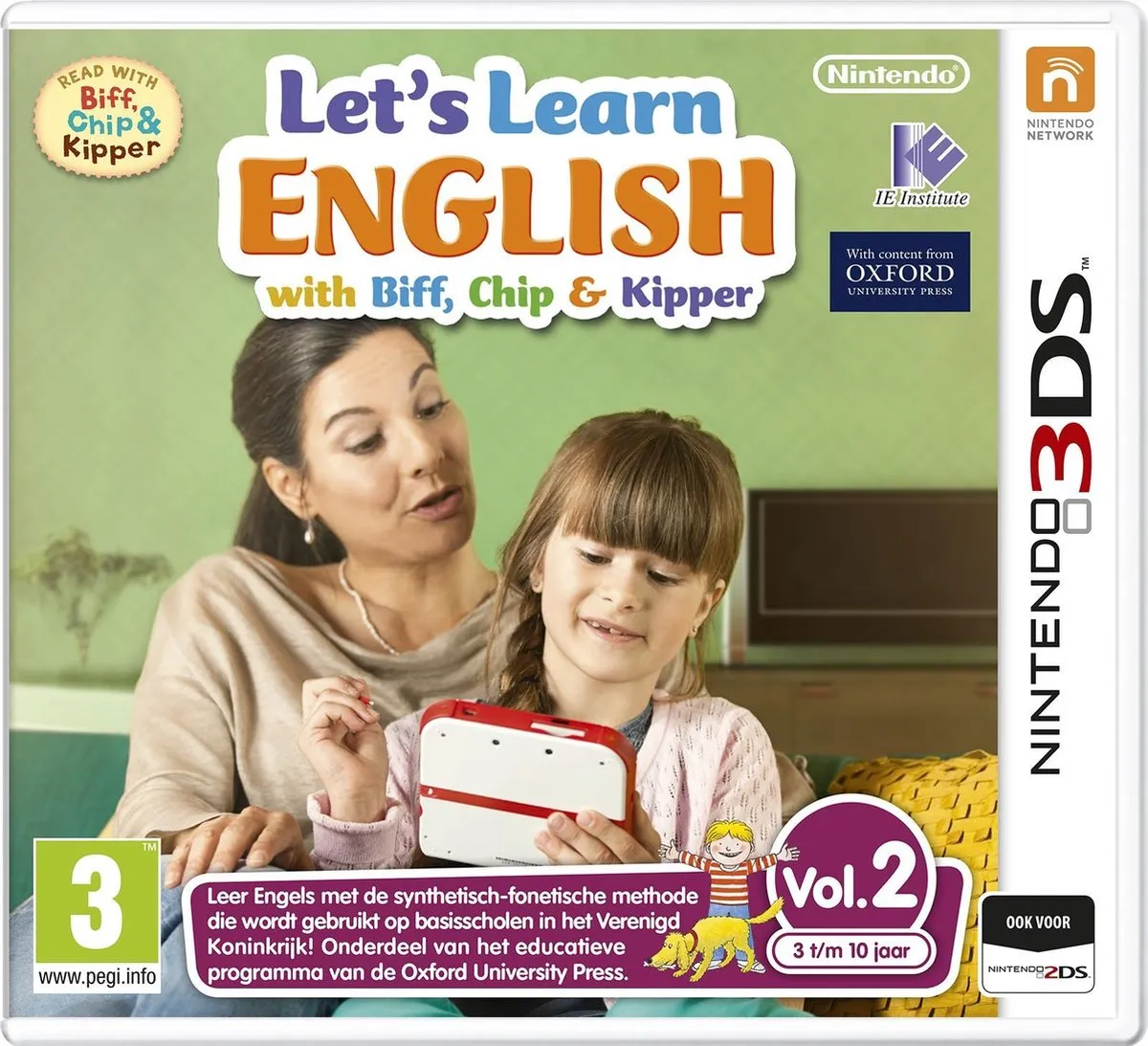 Nintendo Let’s Learn English Biff Chip Kipper 3DS