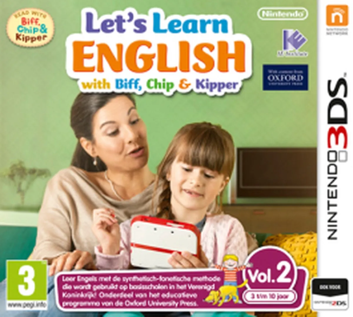 Nintendo Let’s Learn English Biff Chip Kipper 3DS - 1 Speler