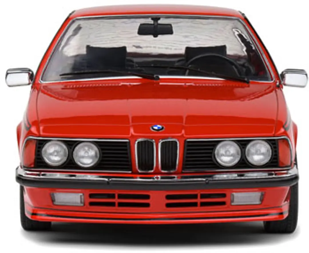 Solido BMW 635 CSI (E24) 1:18 Auto - Rood - afbeelding 5 van 6