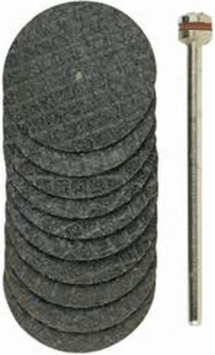 Proxxon Micromot 28 808 Doorslijpschijf recht 22 mm - 10 stuk - afbeelding 4 van 4