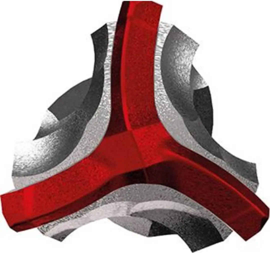 Heller TriJet 26744 1 Hamerboor 6mm - SDS-plus - 110mm - afbeelding 2 van 6