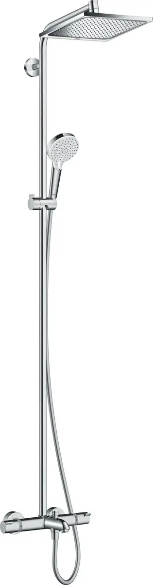 Hansgrohe Crometta E 240 Doucheset - Thermostatisch - Chroom