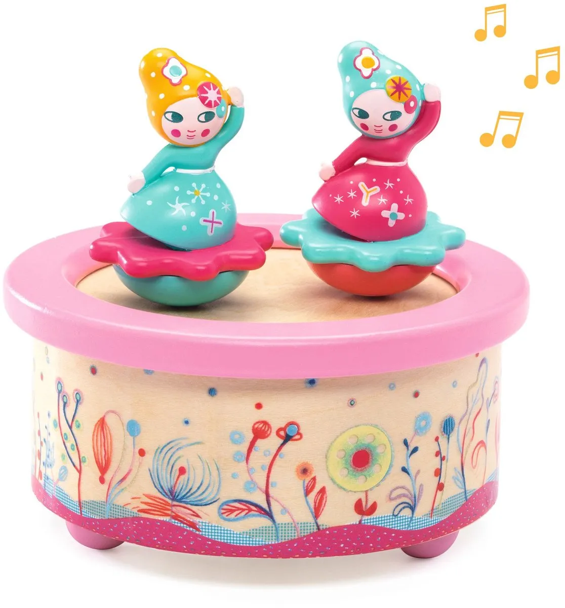 Djeco Muziekdoosje Flower - Multicolor
