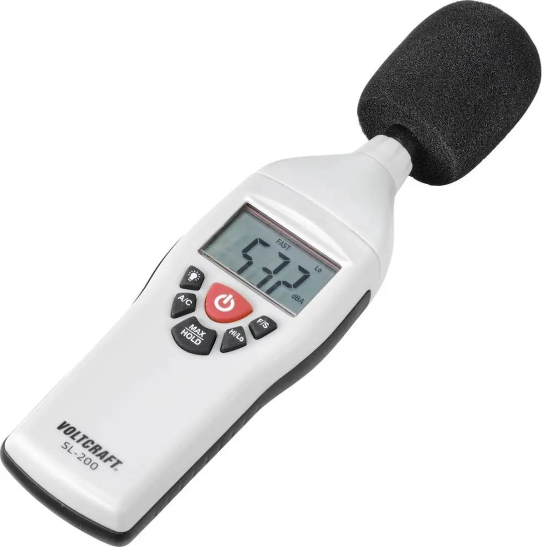 Voltcraft SL-200 Decibelmeter - 30 - 130 dB - afbeelding 3 van 6