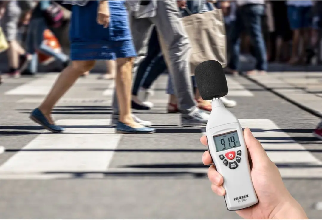 Voltcraft SL-200 Decibelmeter - 30 - 130 dB - afbeelding 2 van 6