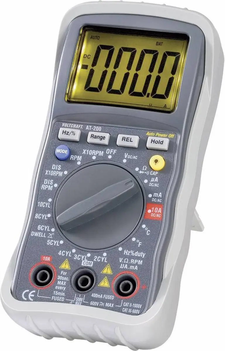 Voltcraft AT-200 Digitale Automotive Multimeter