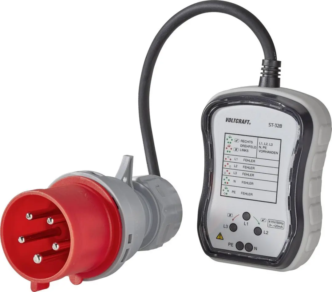 Voltcraft ST-32B Stopcontacttester - afbeelding 3 van 5
