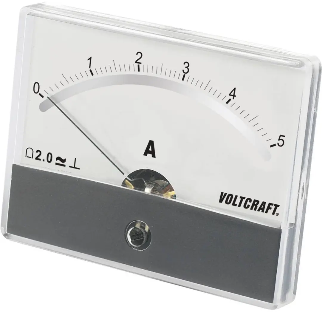 Voltcraft AM-86X65/5A/DC Inbouwmeter Draaispoel - afbeelding 2 van 6