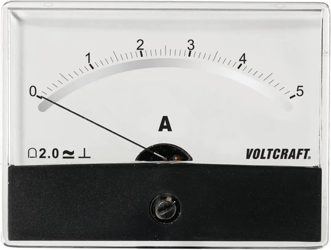 Voltcraft AM-86X65/5A/DC Inbouwmeter Draaispoel - afbeelding 6 van 6