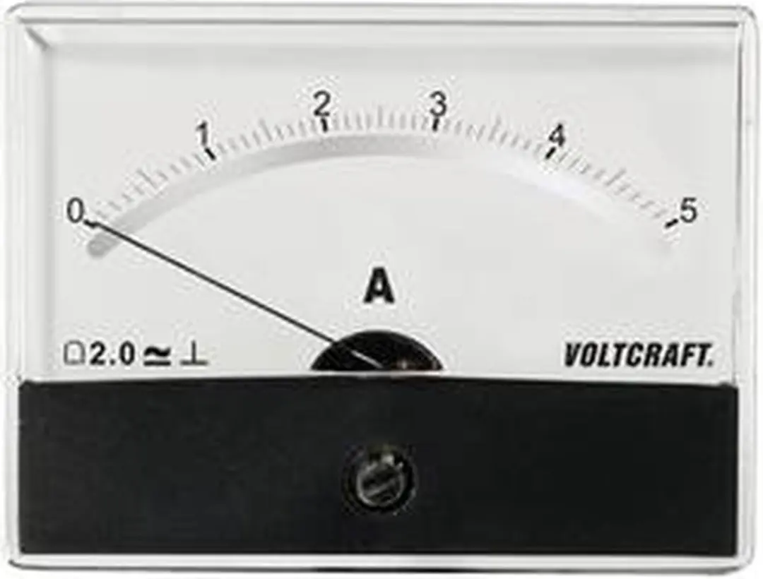 Voltcraft AM-86X65/5A/DC Inbouwmeter Draaispoel
