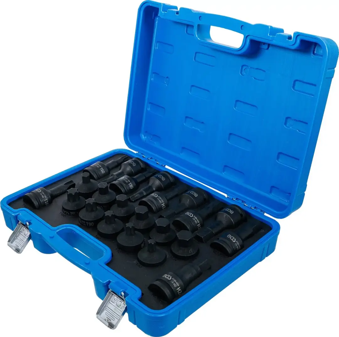 BGS Slagbitset 3/4 - Binnenzeskant en Torx - 22 delig - afbeelding 5 van 6