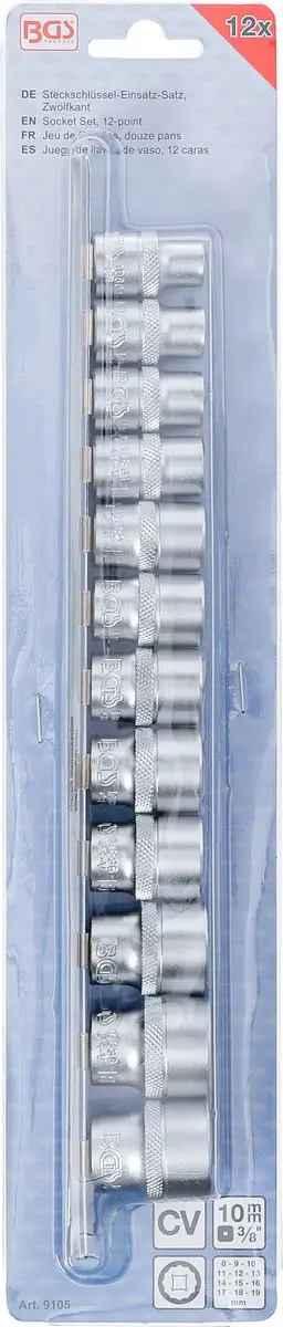 BGS technic 9105 Doppenset 3/8 inch - 8-19mm - 12 delig - afbeelding 5 van 6