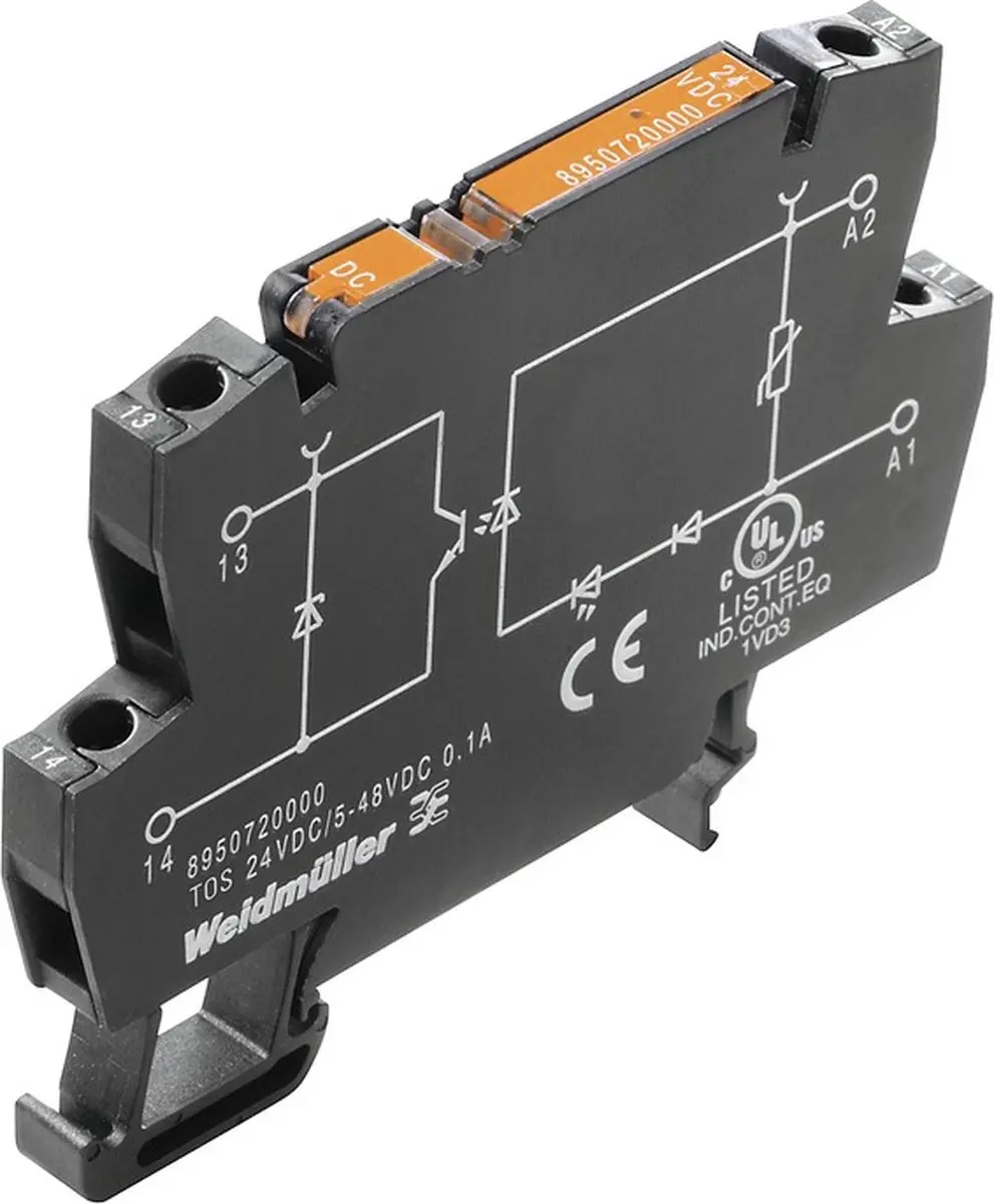 Weidmüller TOS 2 Optocouplerrelais 8950920000