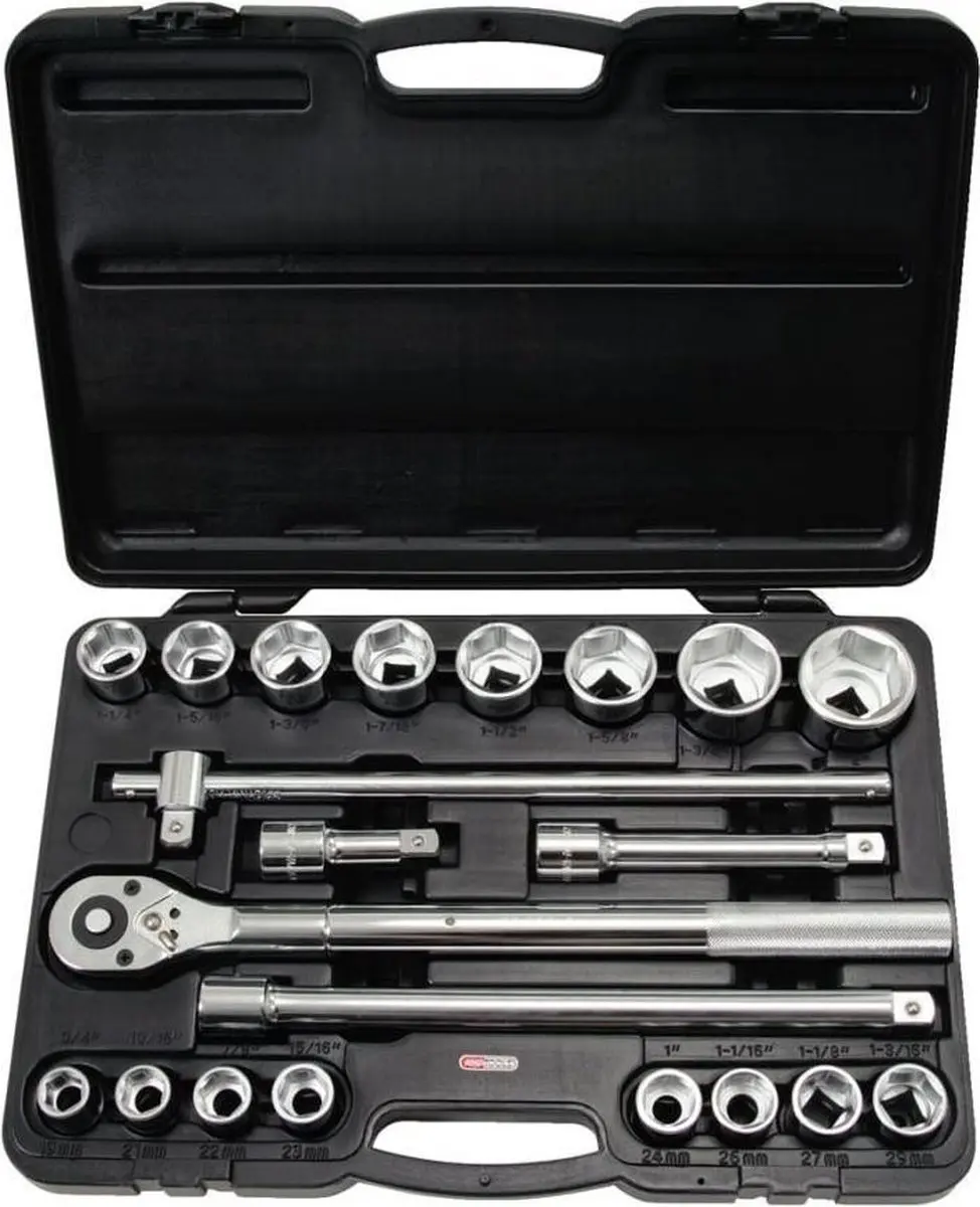 KS Tools 911.0721 Dopsleutelset 3/4 Inch 21-delig