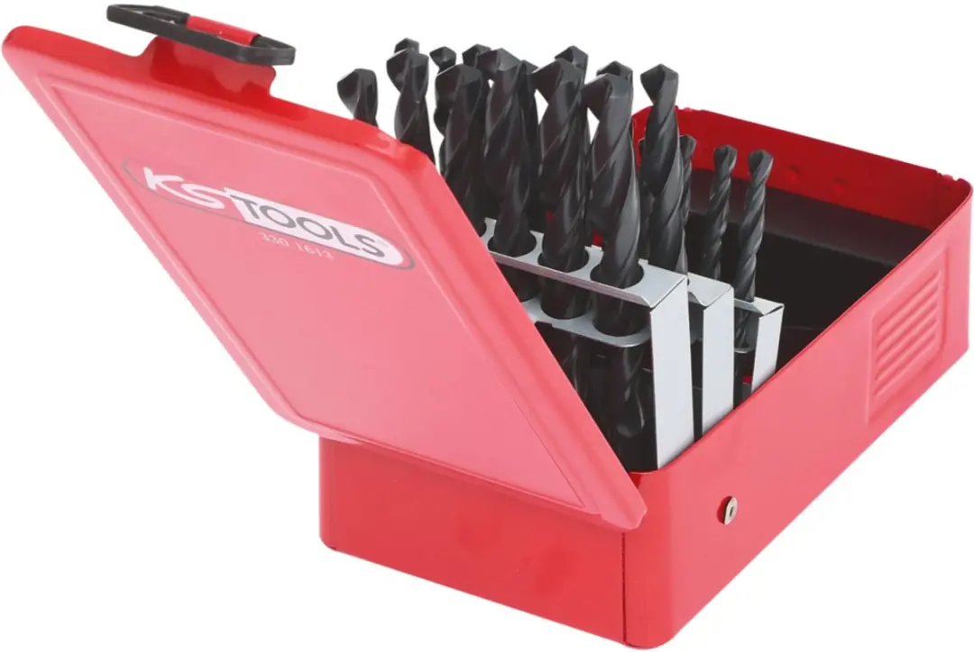 KS Tools HSS-R Boorset 330.1613 - 25 stuks - 1-13mm - afbeelding 2 van 6