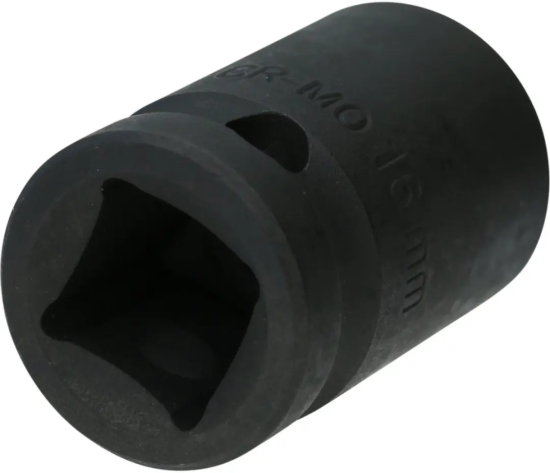 Brilliant Tools 1/2" krachtdop zeskant 16 mm kort BT022638 - afbeelding 2 van 2