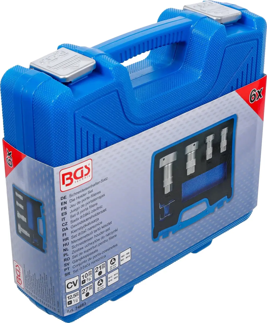BGS Schneideisen houder-set