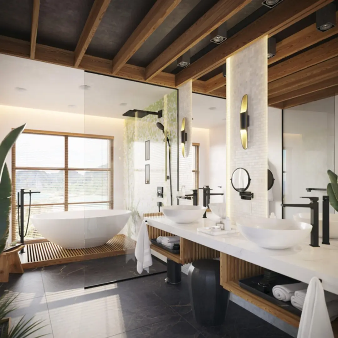 Hansgrohe Metropol 260 Wastafelkraan - Mat Zwart - afbeelding 6 van 6