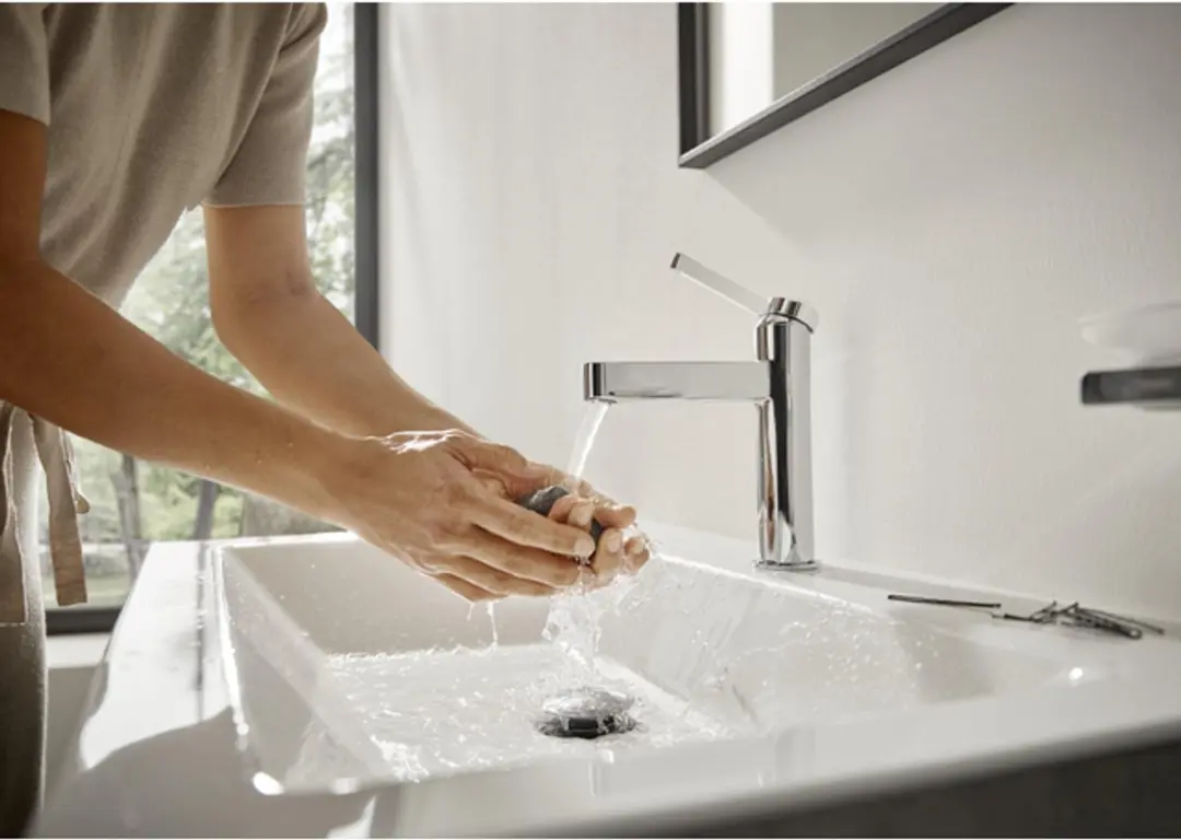 Hansgrohe Finoris 110 Wastafelmengkraan 76024000 - Chroom - afbeelding 6 van 6