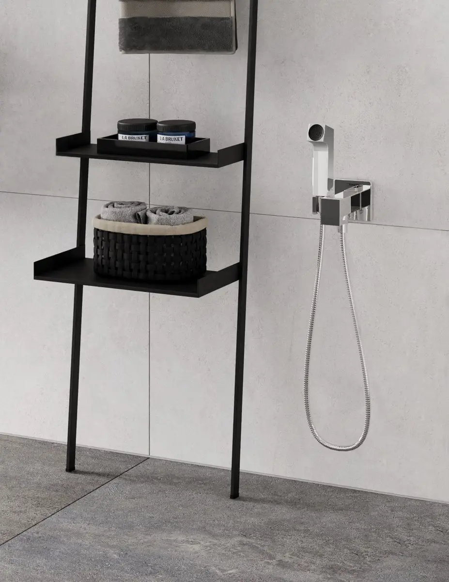 Hansgrohe Bidette E 29233000 Handdouche - 1250mm - Chroom - afbeelding 2 van 5