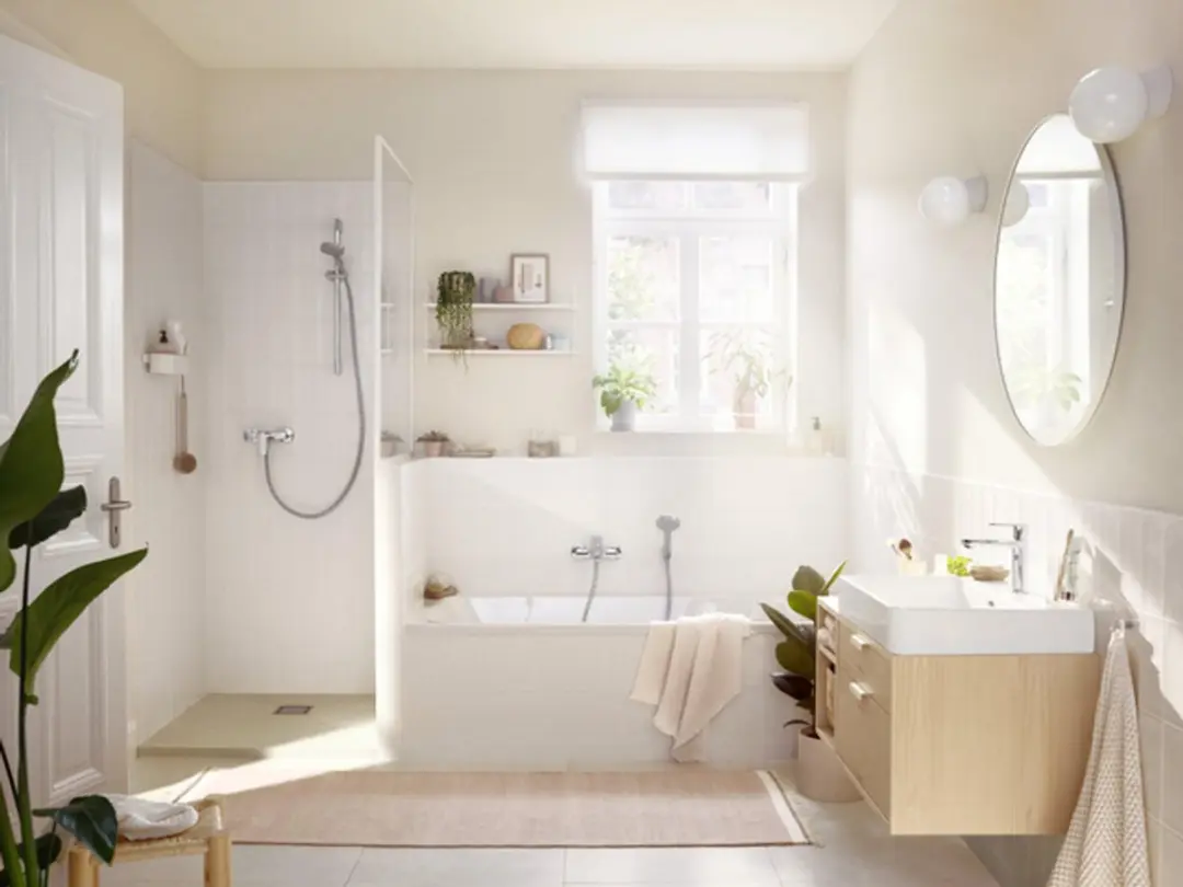 Hansgrohe Rebris S 72443000 Badmengkraan Opbouw - Chroom - afbeelding 4 van 6