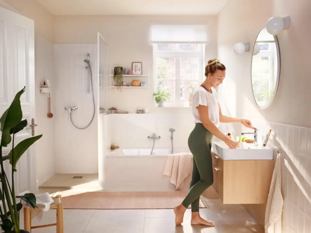 Hansgrohe Rebris S 72443000 Badmengkraan Opbouw - Chroom - afbeelding 5 van 6