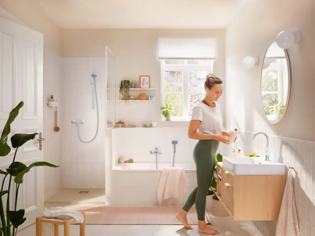 Hansgrohe Rebris S 72443000 Badmengkraan Opbouw - Chroom - afbeelding 3 van 6