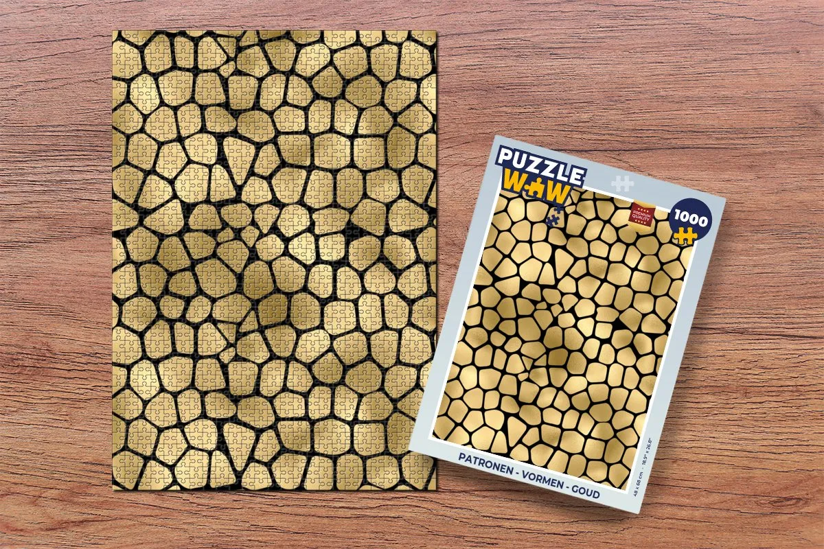 PuzzleWow Legpuzzel 1000 Stuks - Multicolor