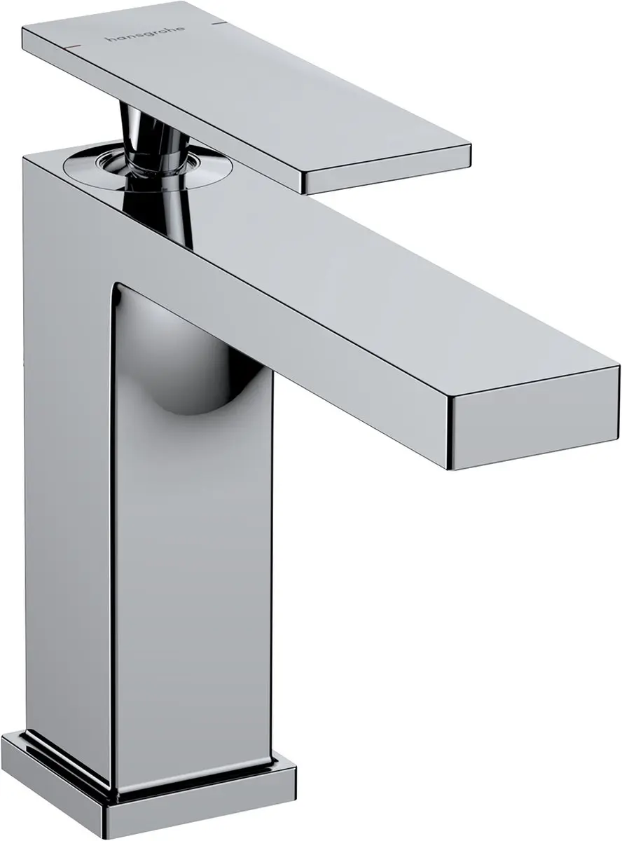 hansgrohe Tecturis E - Wastafelkraan - Ééngreeps bediening - Met trekwaste - 110mm maat - Chroom