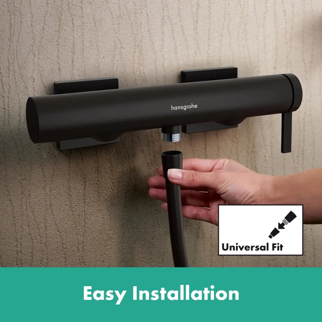 Hansgrohe Tecturis E Douchekraan 73620670 - Mat Zwart - afbeelding 5 van 6