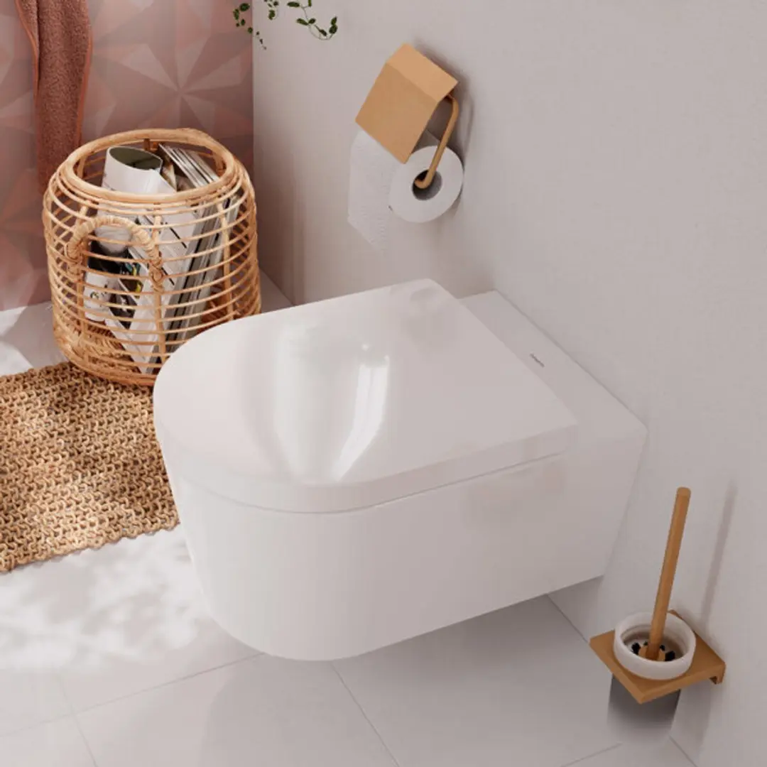 Hansgrohe EluPura S 62021450 Hangend toilet - Wit - afbeelding 6 van 6