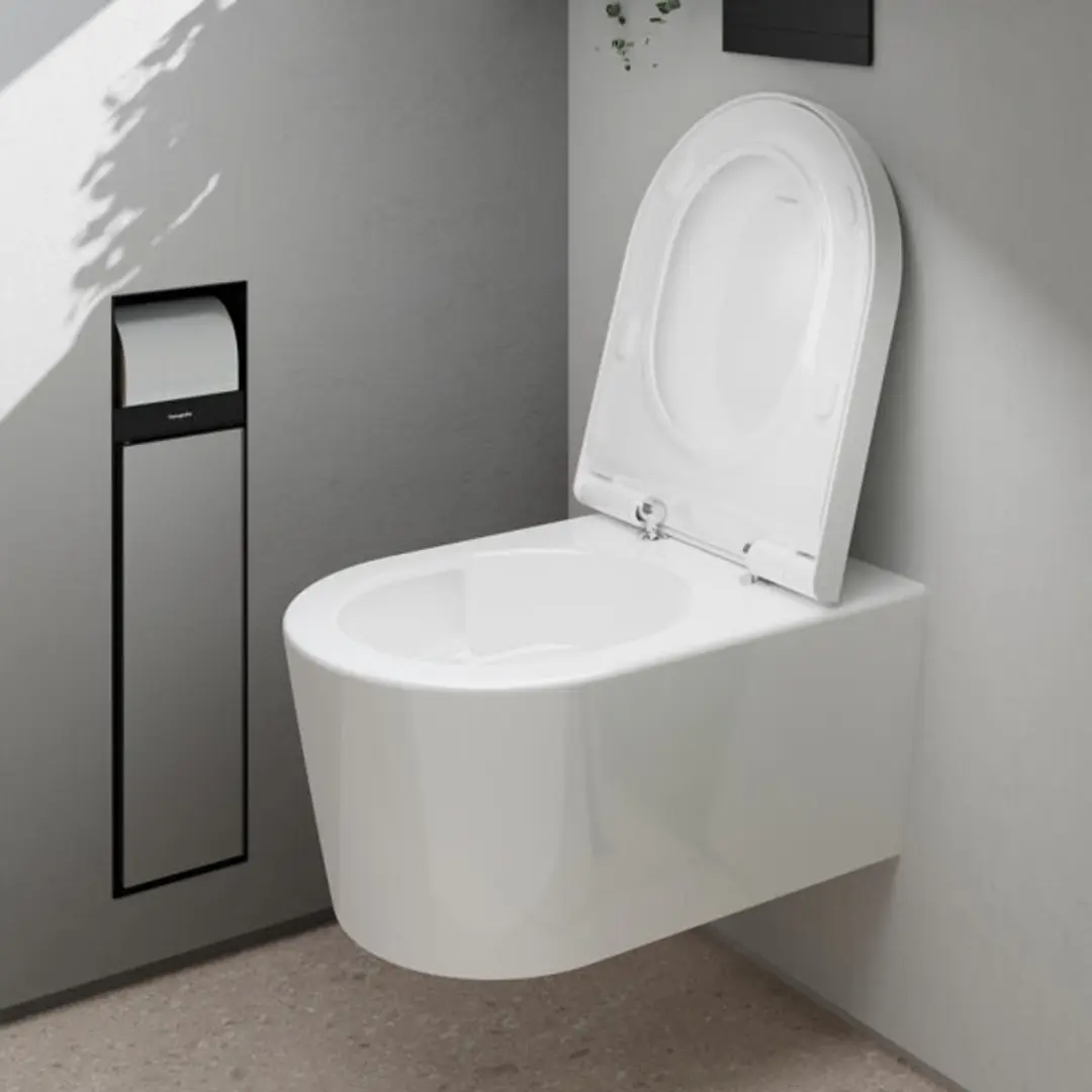 Hansgrohe EluPura S 62021450 Hangend toilet - Wit - afbeelding 5 van 6