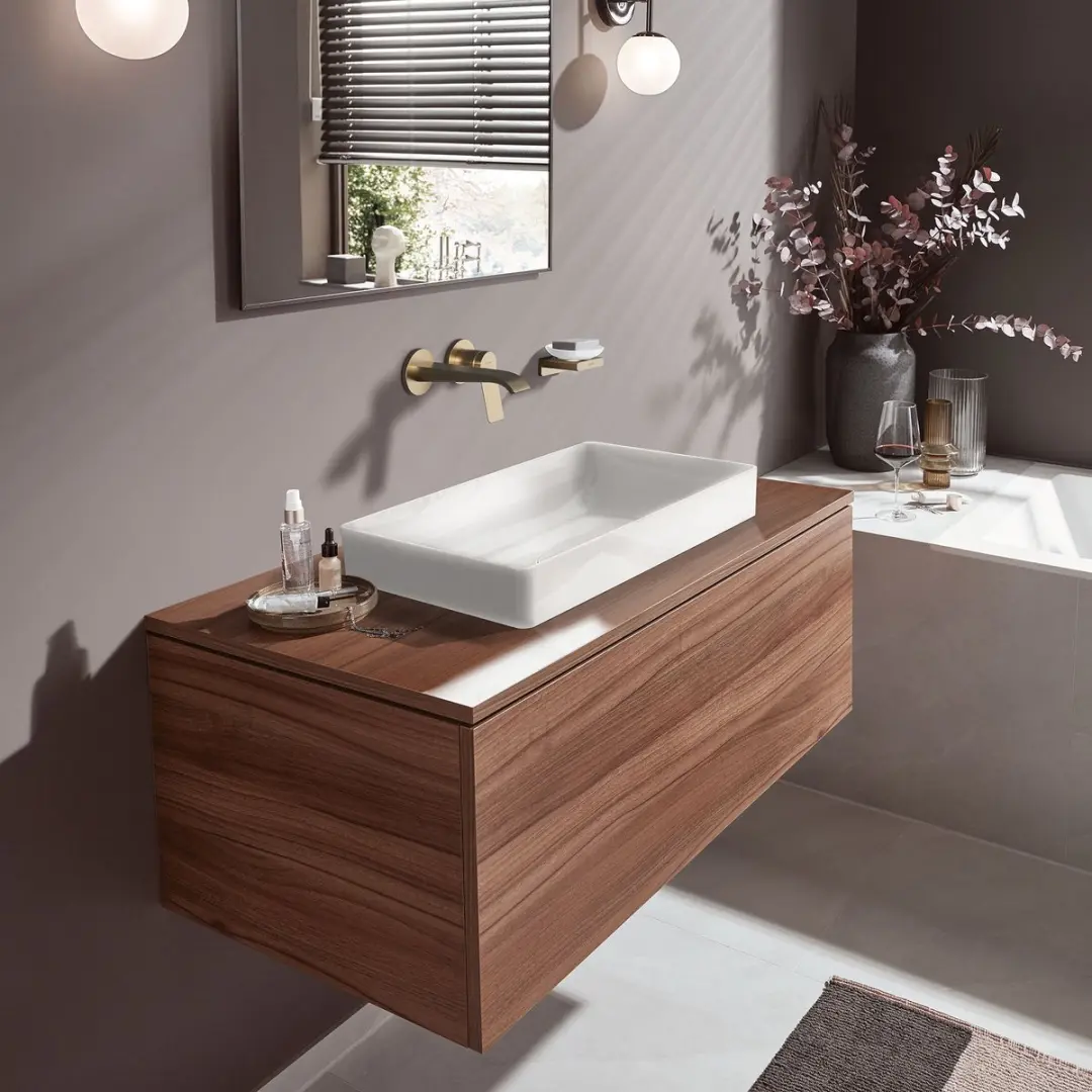 Hansgrohe Vivenis Wastafelmengkraan 192mm - Brushed Bronze - afbeelding 3 van 5